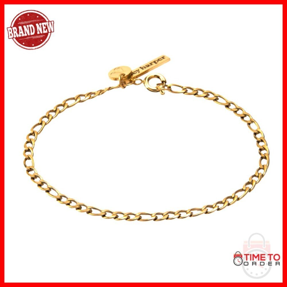 Adjustable Stainless Steel Paperclip Bracelet, Minimalist Chain, Waterproof